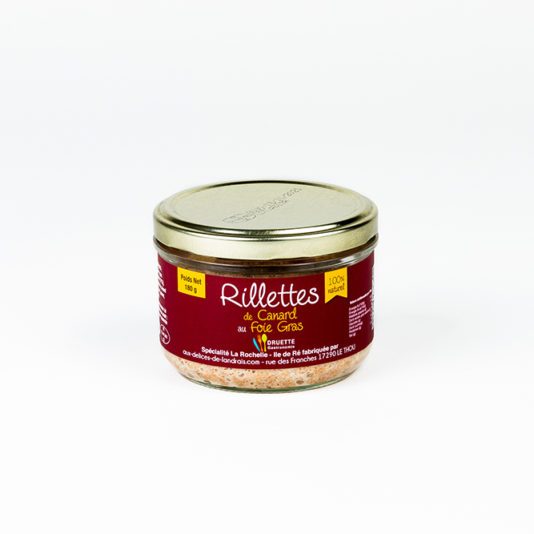 Rillettes de canard 30% foie gras